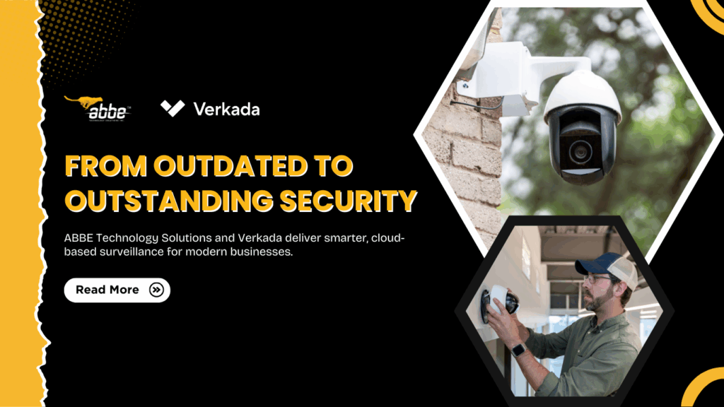 ABBE Technology Solutions and Verkada have partnered to show a shift from old CCTV to new cloud-based cameras. This change offers smarter security for businesses.